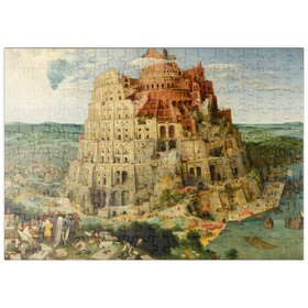 Darstellung des Puzzle-Motivs The Tower of Babel, 1563, by Pieter Bruegel the Elder – Puzzleteile: 200