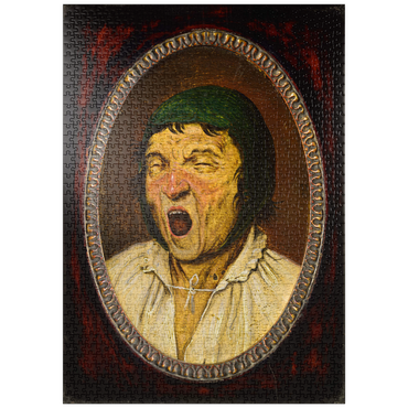 puzzleplate Yawning Man, 1563, by Pieter Bruegel the Elder 1000 Puzzle