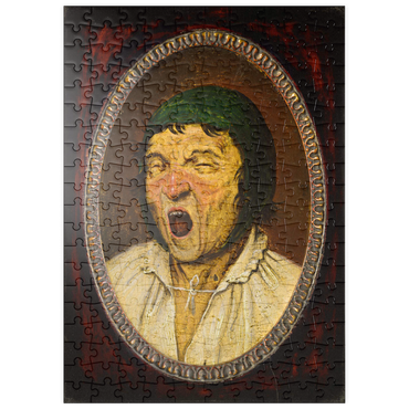puzzleplate Yawning Man, 1563, by Pieter Bruegel the Elder 200 Puzzle
