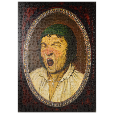 puzzleplate Yawning Man, 1563, by Pieter Bruegel the Elder 500 Puzzle