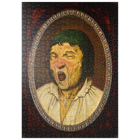 puzzleplate Yawning Man, 1563, by Pieter Bruegel the Elder 500 Puzzle