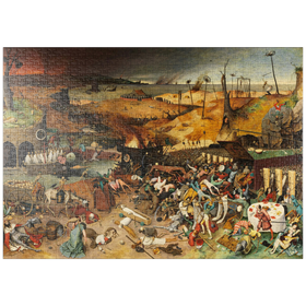 Darstellung des Puzzle Motivs The Triumph of Death, 1563, by Pieter Bruegel the Elder - Puzzleteile: 1000