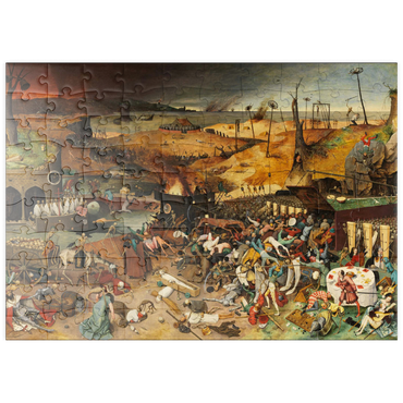 puzzleplate The Triumph of Death, 1563, by Pieter Bruegel the Elder 100 Puzzle