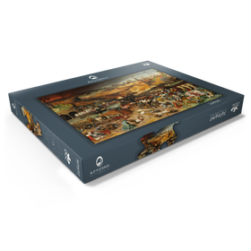 Alternative Darstellung des Puzzle-Motivs The Triumph of Death, 1563, by Pieter Bruegel the Elder – Puzzleteile: 200