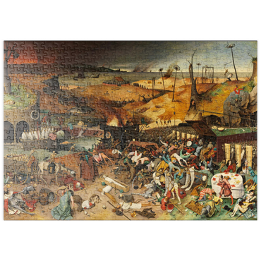 puzzleplate The Triumph of Death, 1563, by Pieter Bruegel the Elder 500 Puzzle