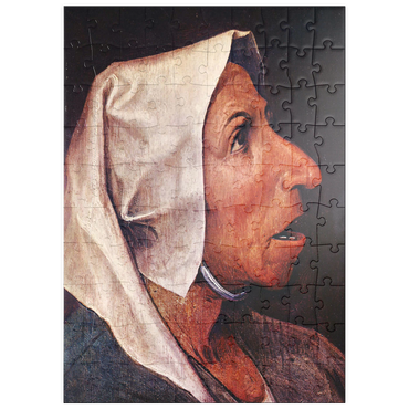 puzzleplate Portrait of an Old Woman, 1563, by Pieter Bruegel the Elder 100 Puzzle