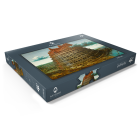 Darstellung des Puzzle Motivs The Little Tower of Babel, 1563, by Pieter Bruegel the Elder - Puzzleteile: 100