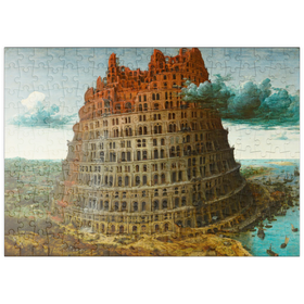 Darstellung des Puzzle-Motivs The Little Tower of Babel, 1563, by Pieter Bruegel the Elder – Puzzleteile: 200