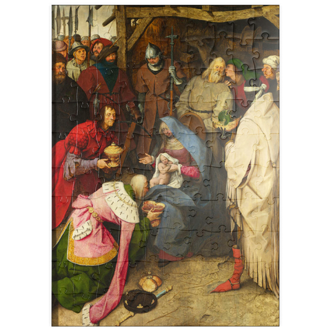 puzzleplate The Adoration of the Kings, 1564, by Pieter Bruegel the Elder 100 Puzzle
