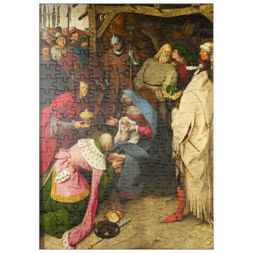 puzzleplate The Adoration of the Kings, 1564, by Pieter Bruegel the Elder 200 Puzzle