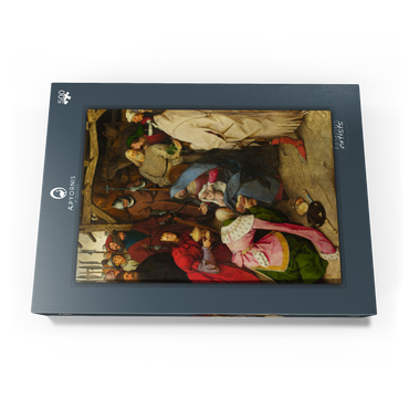The Adoration of the Kings, 1564, by Pieter Bruegel the Elder 500 Puzzle Schachtel Ansicht3
