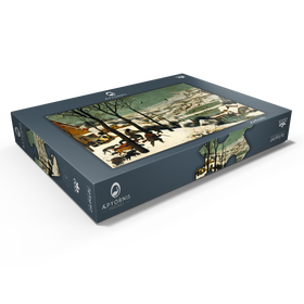 Darstellung des Puzzle Motivs Hunters in the Snow, 1565, by Pieter Bruegel the Elder - Puzzleteile: 1000