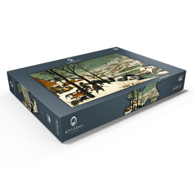 Darstellung des Puzzle Motivs Hunters in the Snow, 1565, by Pieter Bruegel the Elder - Puzzleteile: 500