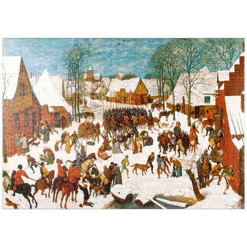 puzzleplate The Massacre of the Innocents, 1566, by Pieter Bruegel the Elder 1000 Puzzle