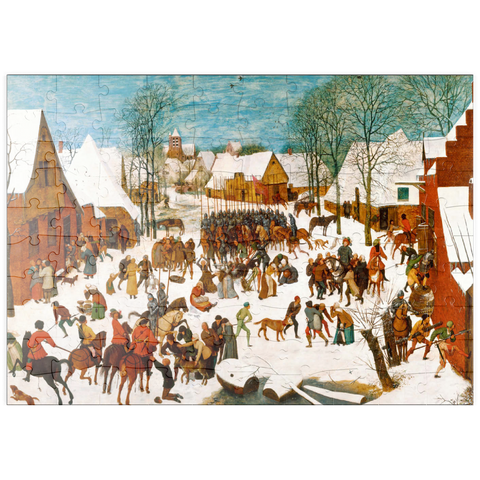puzzleplate The Massacre of the Innocents, 1566, by Pieter Bruegel the Elder 100 Puzzle