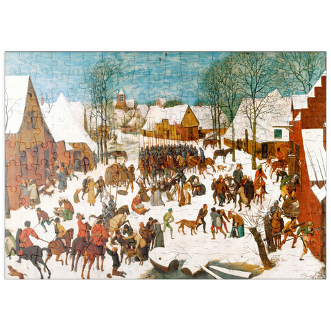 puzzleplate The Massacre of the Innocents, 1566, by Pieter Bruegel the Elder 200 Puzzle