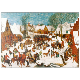 Darstellung des Puzzle-Motivs The Massacre of the Innocents, 1566, by Pieter Bruegel the Elder – Puzzleteile: 500