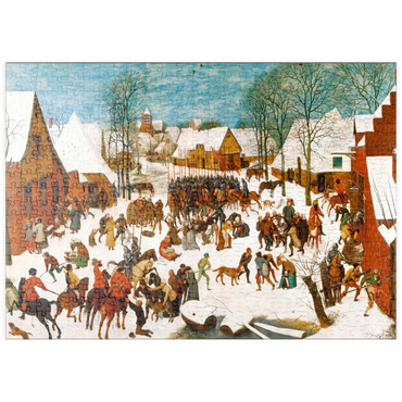 puzzleplate The Massacre of the Innocents, 1566, by Pieter Bruegel the Elder 500 Puzzle