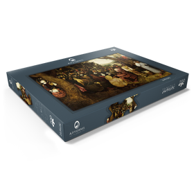 Alternative Darstellung des Puzzle-Motivs The Sermon of St. John the Baptist, 1566, by Pieter Bruegel the Elder – Puzzleteile: 200