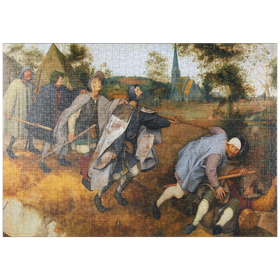 Darstellung des Puzzle-Motivs Parable of the Blind, 1568, by Pieter Bruegel the Elder – Puzzleteile: 1000