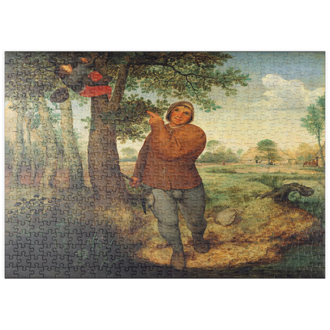 puzzleplate The Peasant and the Birdnester, 1568, by Pieter Bruegel the Elder 500 Puzzle
