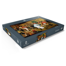 Darstellung des Puzzle Motivs Peasant Wedding, 1568, by Pieter Bruegel the Elder - Puzzleteile: 200