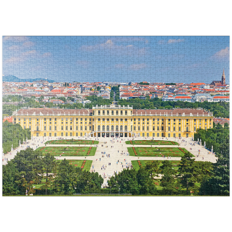 puzzleplate Schloss Schönbrunn 1000 Puzzle