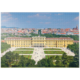 Darstellung des Puzzle Motivs Schloss Schönbrunn - Puzzleteile: 1000