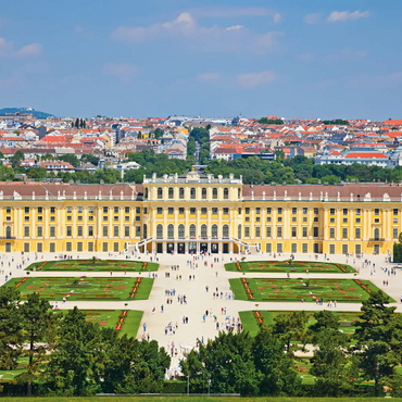 Schloss Schönbrunn 100 Puzzle 3D Modell