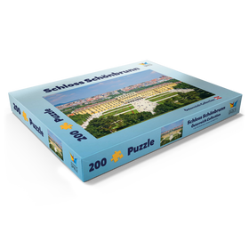 Alternative Darstellung des Puzzle-Motivs Schloss Schönbrunn – Puzzleteile: 200