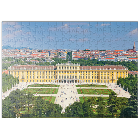 Darstellung des Puzzle-Motivs Schloss Schönbrunn – Puzzleteile: 200