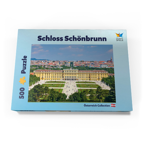 Schloss Schönbrunn 500 Puzzle Schachtel Ansicht3