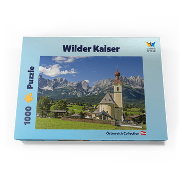 Wilder Kaiser 1000 Puzzle Schachtel Ansicht3