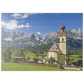 Darstellung des Puzzle-Motivs Wilder Kaiser – Puzzleteile: 200