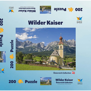 Wilder Kaiser 200 Puzzle Schachtel 3D Modell