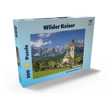 Wilder Kaiser 500 Puzzle Schachtel Ansicht2