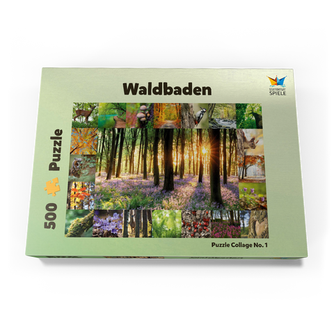 Waldbaden - Collage No. 1 500 Puzzle Schachtel Ansicht3
