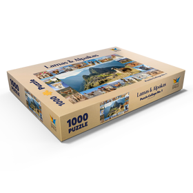 Alternative Darstellung des Puzzle-Motivs Lamas und Alpakas - Collage No. 1 – Puzzleteile: 1000