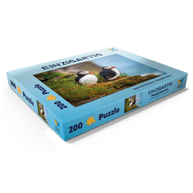 Alternative Darstellung des Puzzle-Motivs Bedrohte Tierarten - Papageitaucher – Puzzleteile: 200