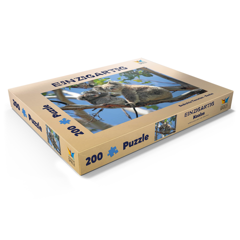 Bedrohte Tierarten - Koalas 200 Puzzle Schachtel Ansicht1