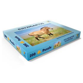 Alternative Darstellung des Puzzle-Motivs Bedrohte Tierarten - Przewalski-Pferd – Puzzleteile: 200
