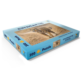 Alternative Darstellung des Puzzle-Motivs Bedrohte Tierarten - Königstiger – Puzzleteile: 200