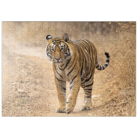 Darstellung des Puzzle-Motivs Bedrohte Tierarten - Königstiger – Puzzleteile: 200