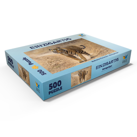 Alternative Darstellung des Puzzle-Motivs Bedrohte Tierarten - Königstiger – Puzzleteile: 500