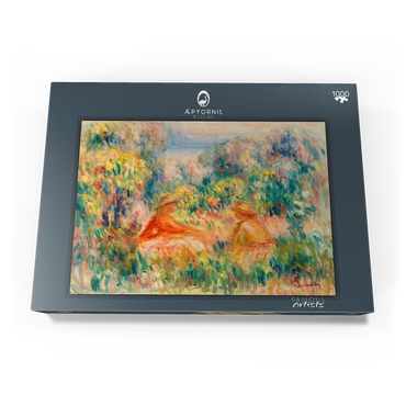 Two Women in a Landscape (Deux femmes dans un paysage) (1918) by Pierre-Auguste Renoir 1000 Puzzle Schachtel Ansicht3