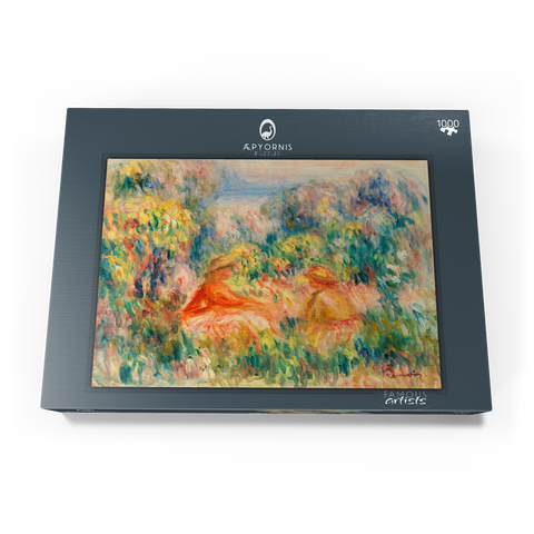 Two Women in a Landscape (Deux femmes dans un paysage) (1918) by Pierre-Auguste Renoir 1000 Puzzle Schachtel Ansicht3