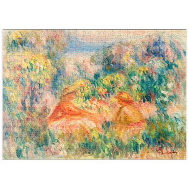 puzzleplate Two Women in a Landscape (Deux femmes dans un paysage) (1918) by Pierre-Auguste Renoir 500 Puzzle