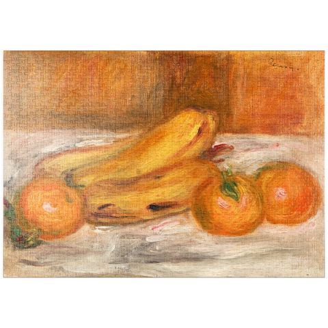 puzzleplate Oranges and Bananas (Oranges et bananes) (1913) by Pierre-Auguste Renoir 1000 Puzzle