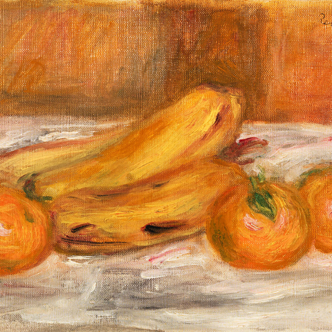 Oranges and Bananas (Oranges et bananes) (1913) by Pierre-Auguste Renoir 1000 Puzzle 3D Modell