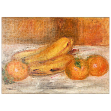 puzzleplate Oranges and Bananas (Oranges et bananes) (1913) by Pierre-Auguste Renoir 500 Puzzle